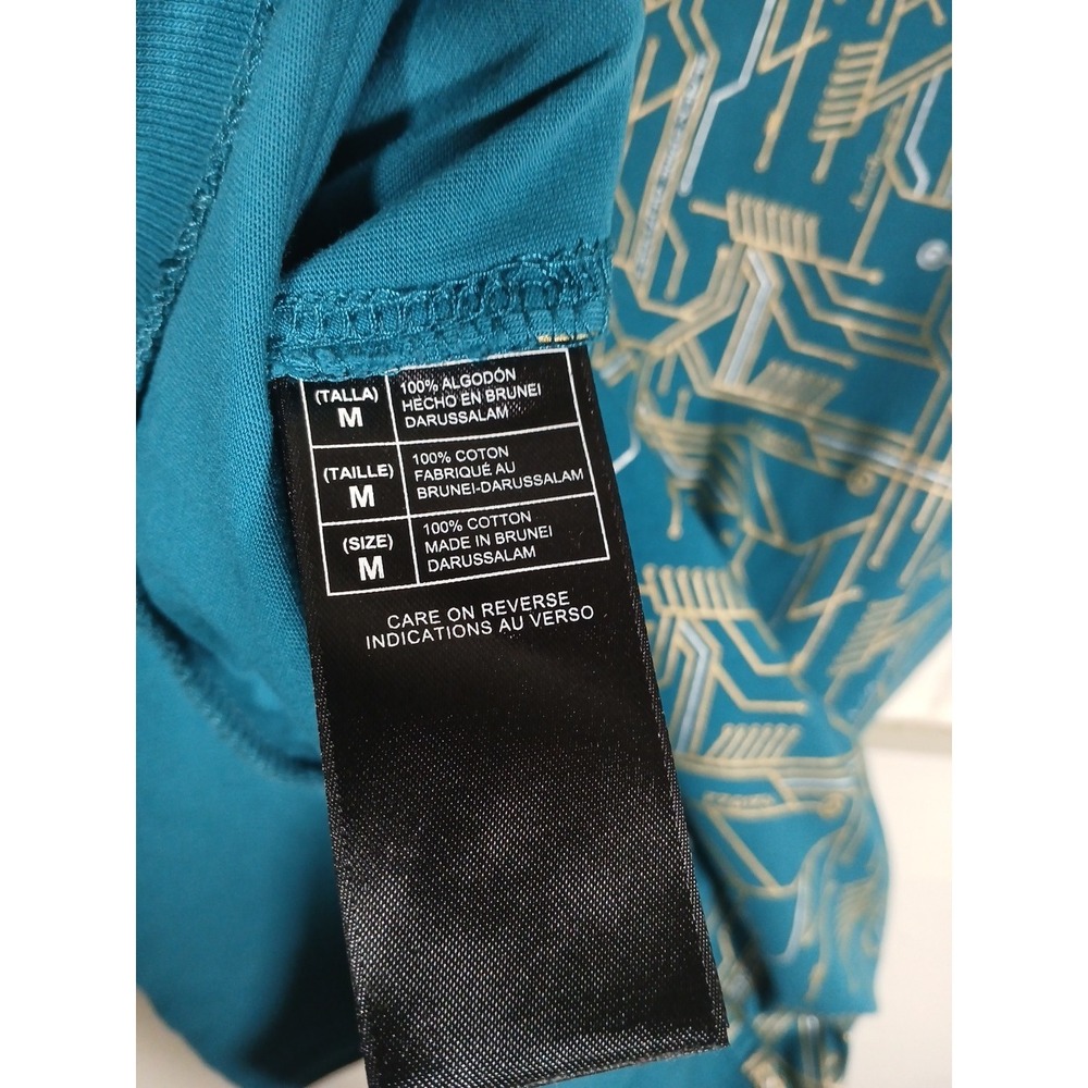 Star Wars Galaxy's Edge Shirt Droid Depot Disney Exclusive Women's Medium Teal - Picture 11 of 12